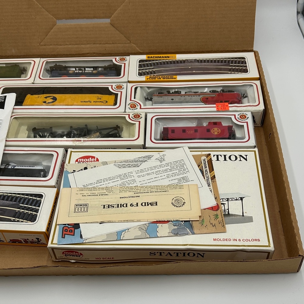 Bachmann King of the Rail HO Electric Train Set Giant 83 pieces set New - Picture 8 of 16